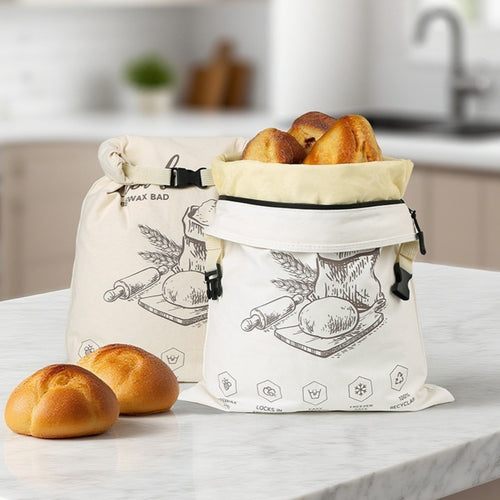 Sac à pain réutilisable en cire d'abeille — MaisonFAME