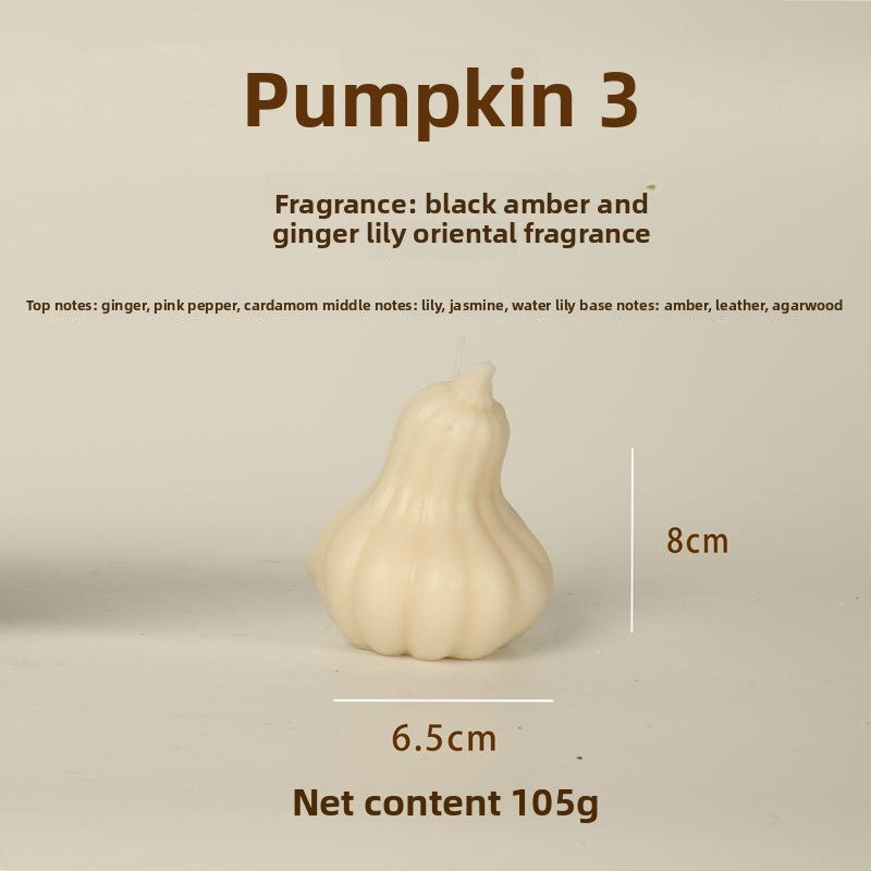 Bougie citrouille, décoration de table d'Halloween — MaisonFAME