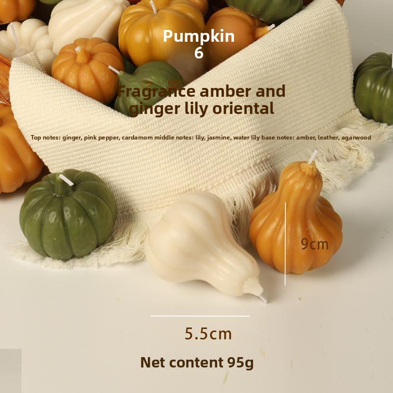 Bougie citrouille parfumée, idée cadeau d'automne — MaisonFAME