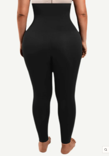 Legging gainant taille haute effet ventre plat — vue 2 | MaisonFame Sport