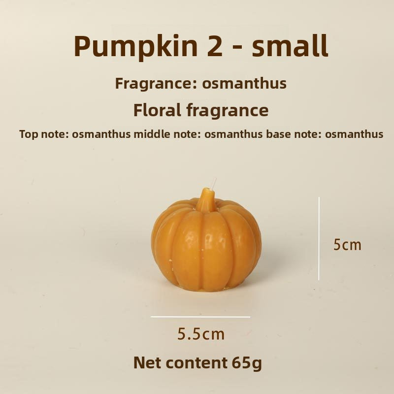 Bougie citrouille parfumée, dimensions du modèle — MaisonFAME